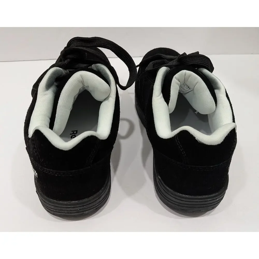 Reebok Soyay Mens 8.5 Wide Womens 10.5 Steel Toe Skate Work Shoes Black RB1910